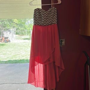 Large train dress from JCPenney juniors